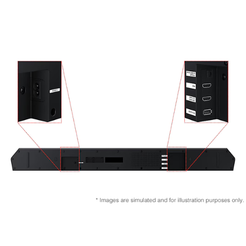 HW-Q600F/XT(3.1.2ch/ 6.5&quot; Subwoofer/ 2025 Soundbar) (copy)
