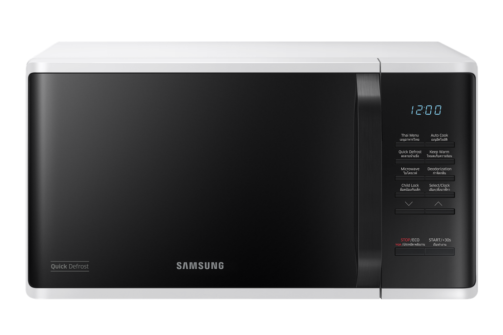 Samsung Microwave/ Solo / 23 Liters / White (MS23K3513AW/ST)
